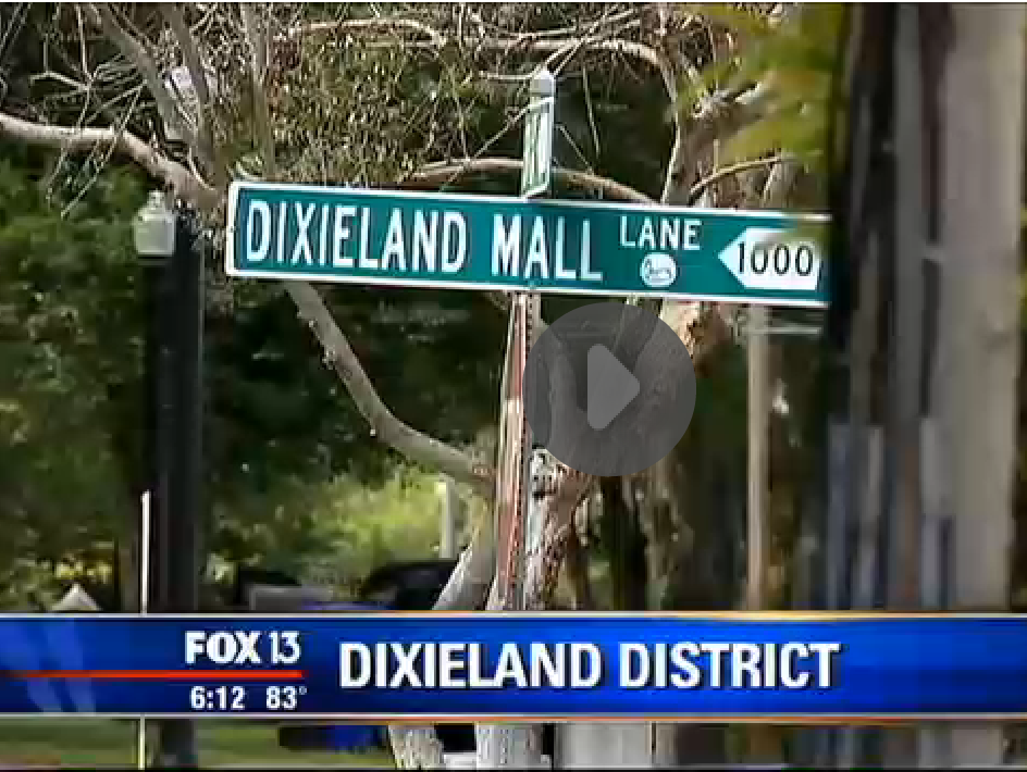 Dixieland Lane street sign